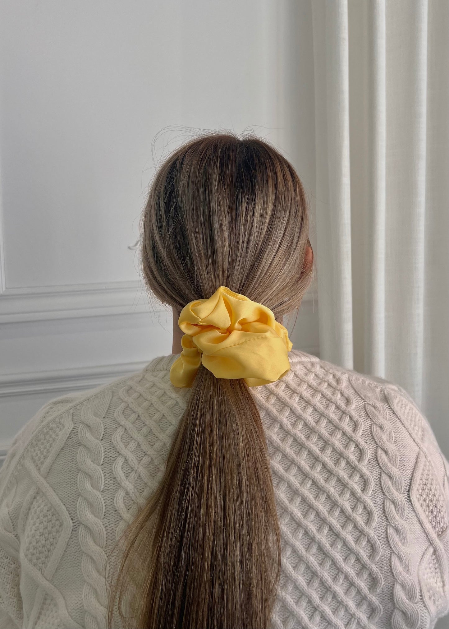 Chouchou XL - Jaune poussin