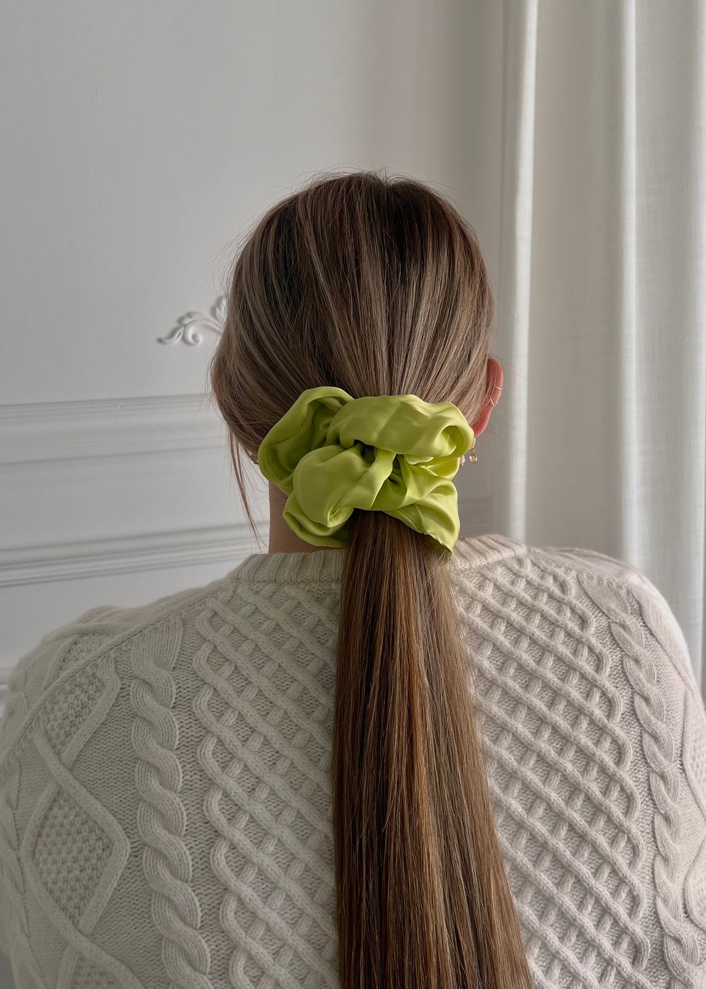 Chouchou XL - Vert lime