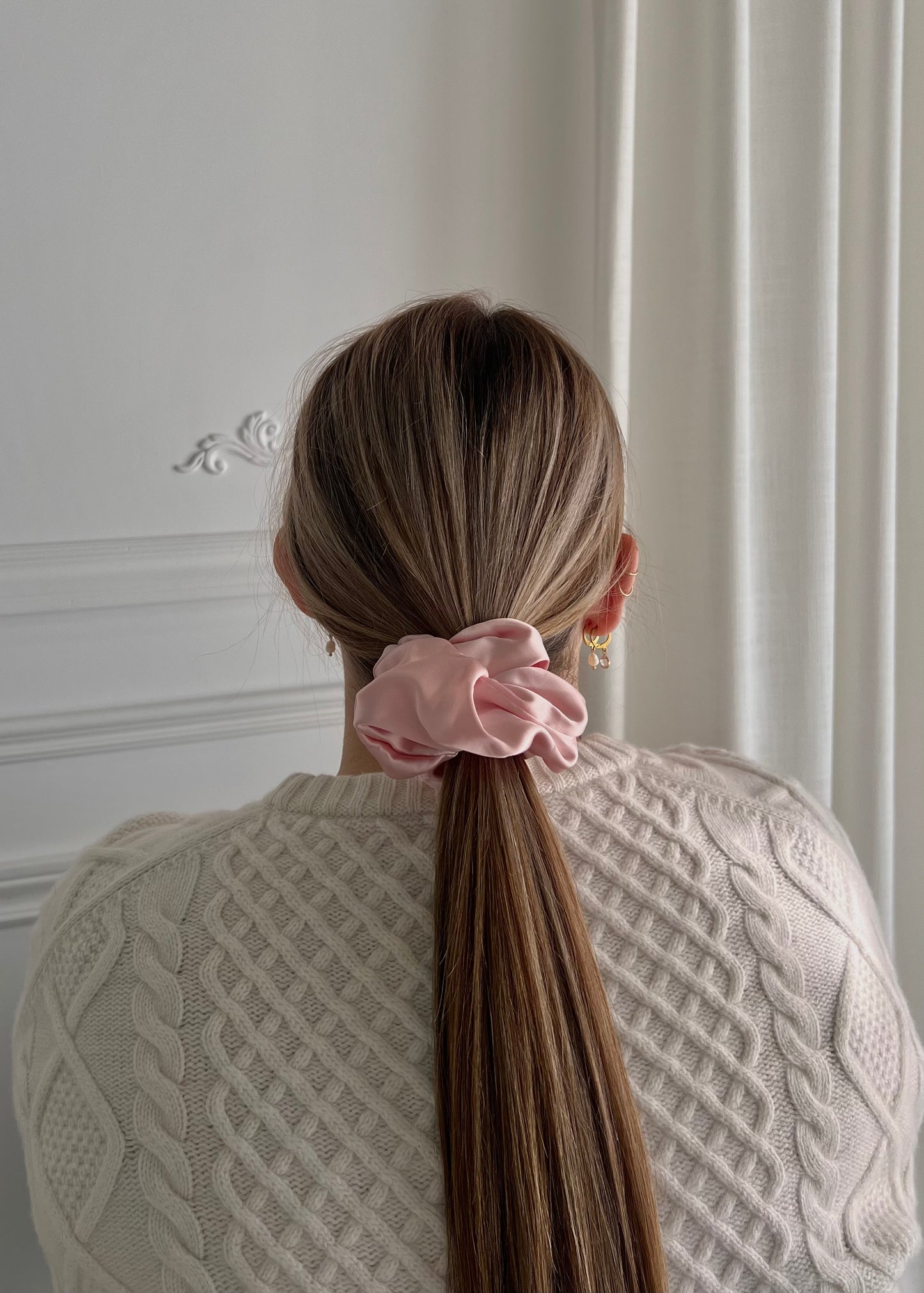 Chouchou XL - Rose bébé