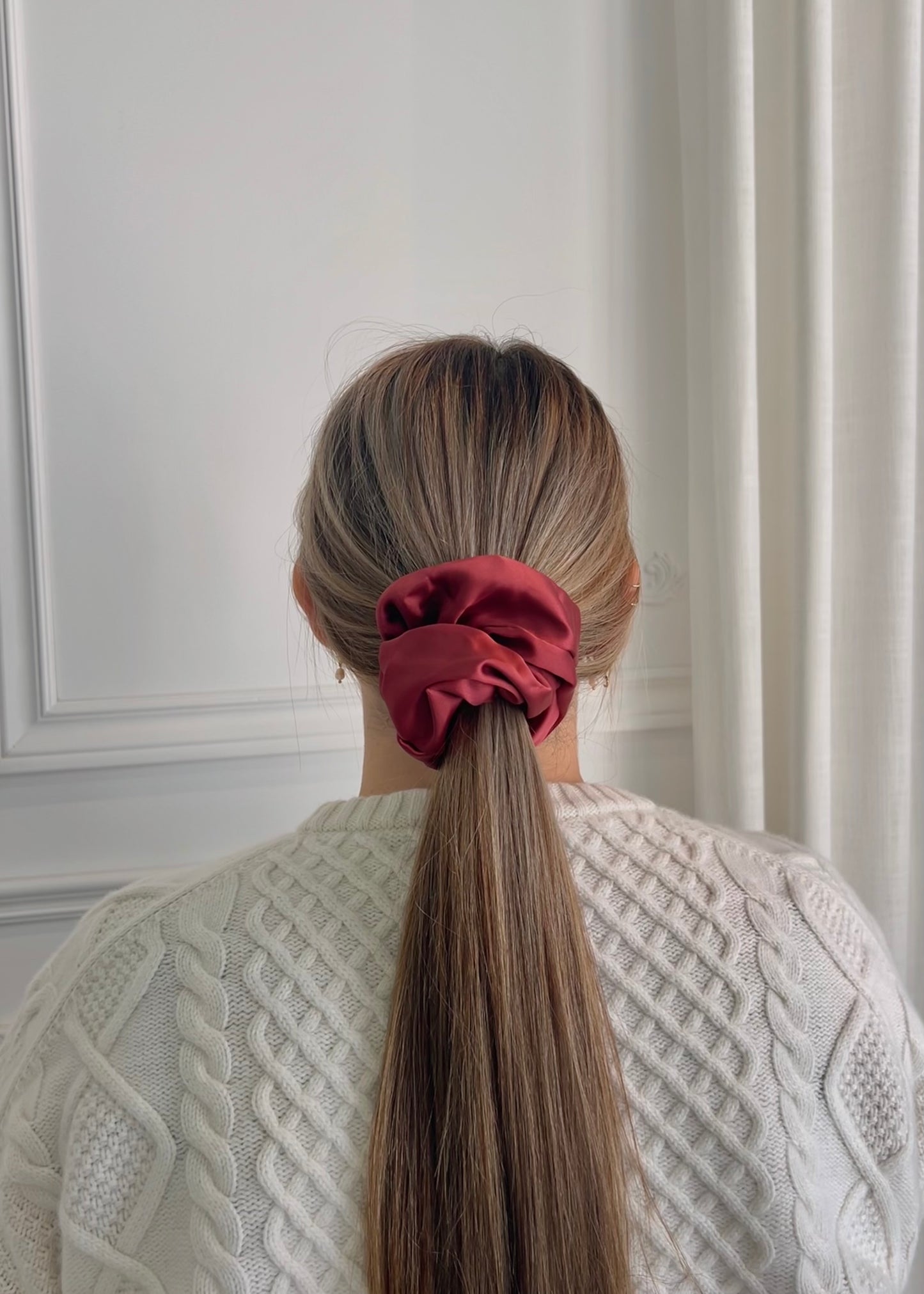 Chouchou XL - Rouge terracotta