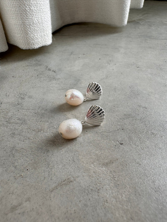 Boucles d’oreilles Coquillage - Argent