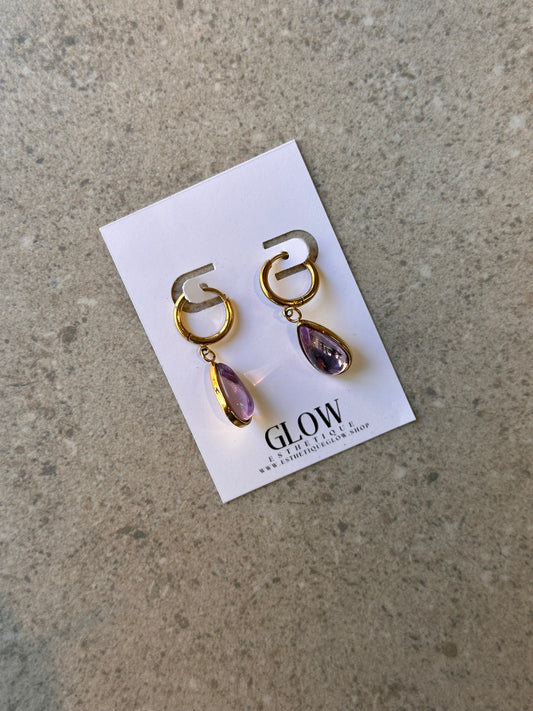 Boucles d’oreilles Février - Or