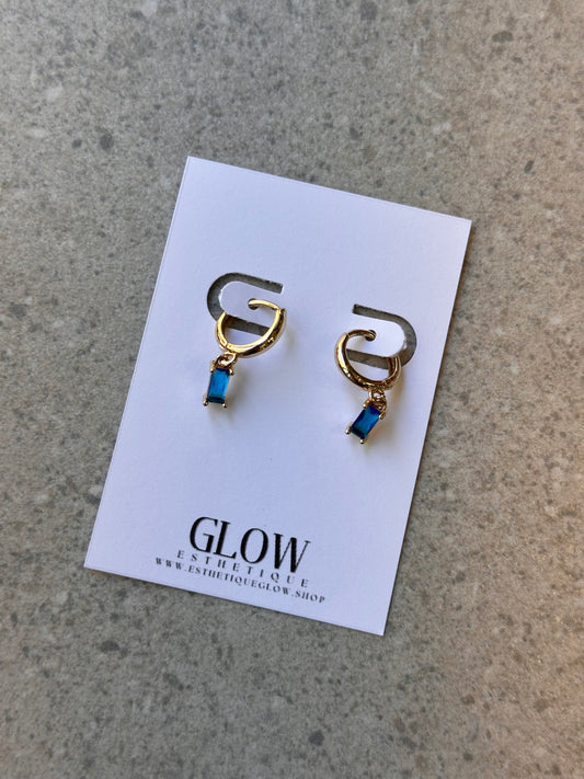 Boucles d’oreilles Gia Cyan - Or