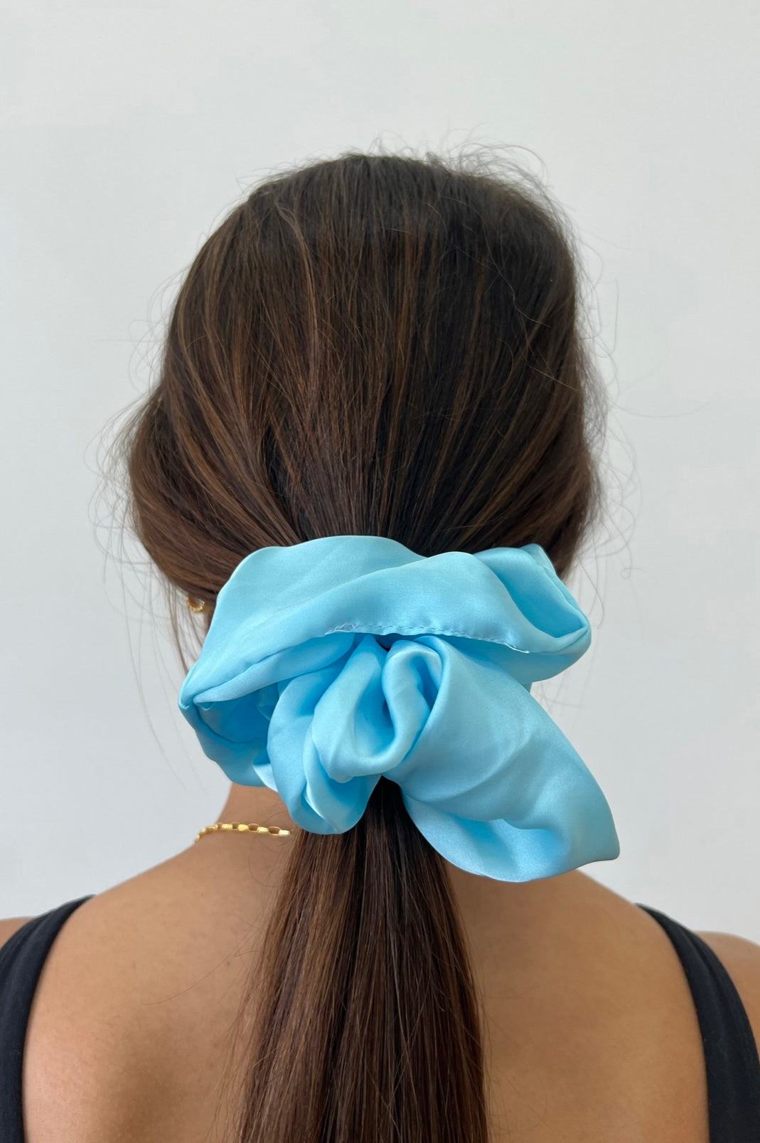 Chouchou XL - Bleue poudre