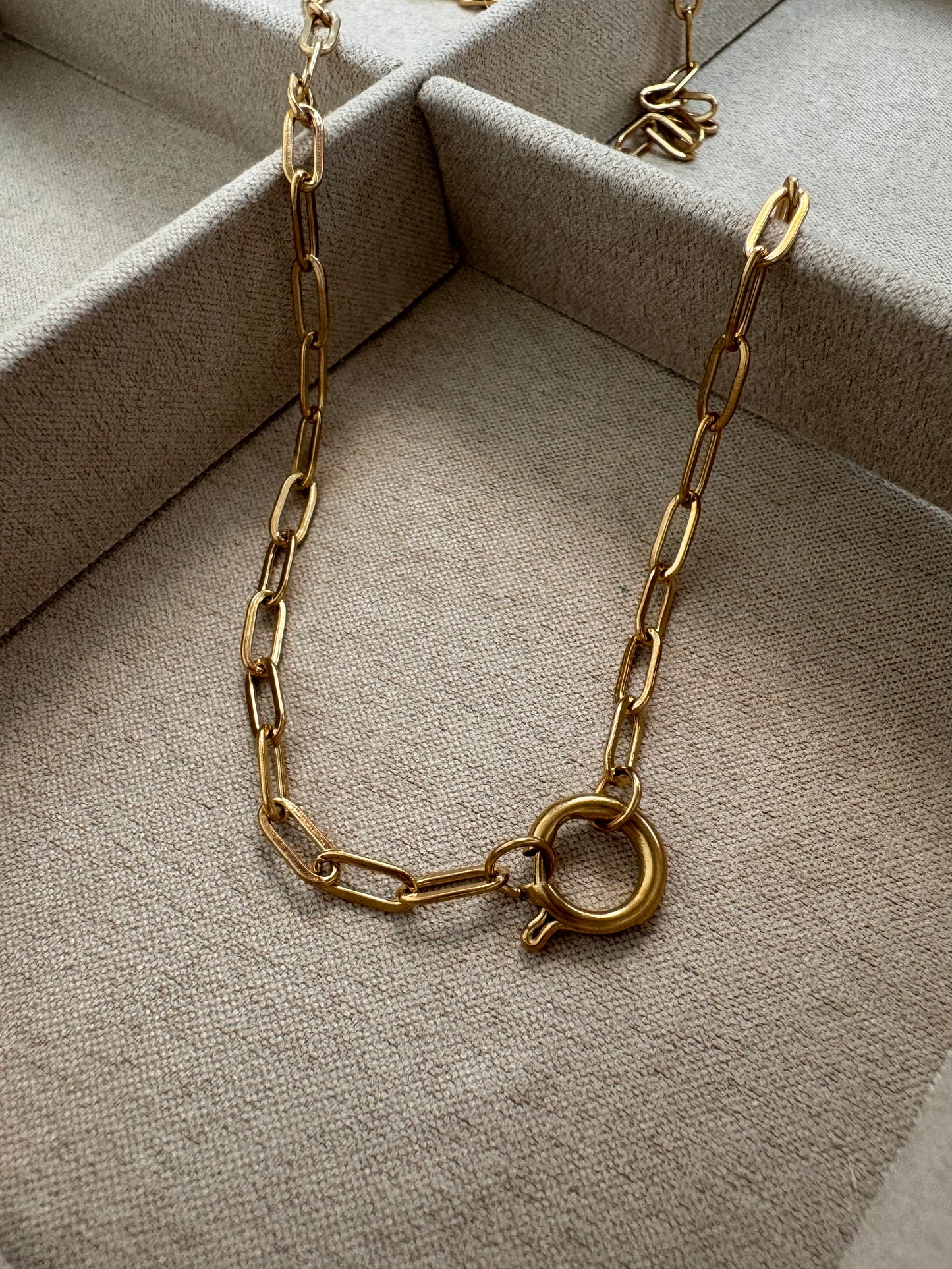 Collier Chaîne À Breloque - Or