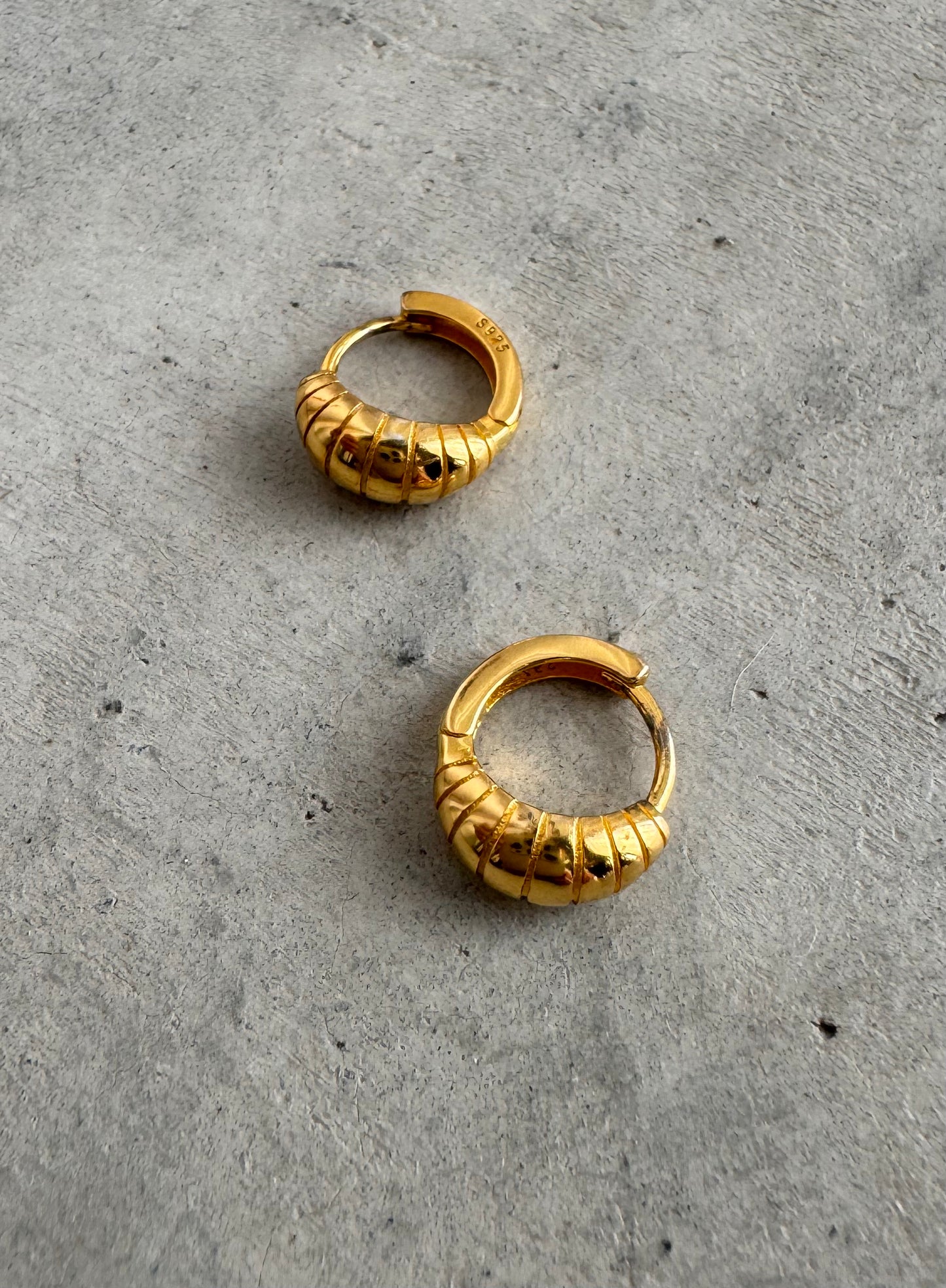 Boucles d’oreilles Croissant - Or