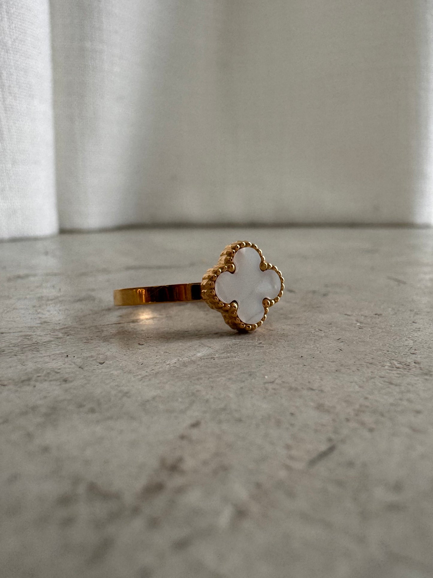 Bague Emilia Blanche - Or