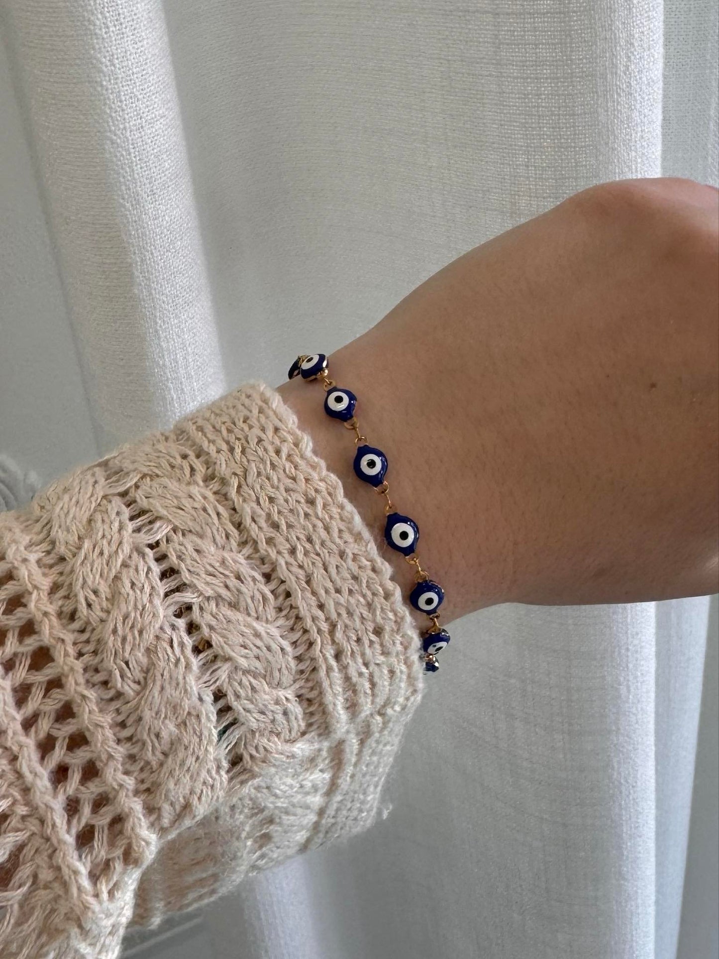 Bracelet Devil Eyes Marine - or