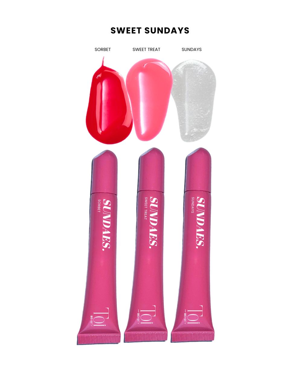Lip Sundaes Trio de baumes