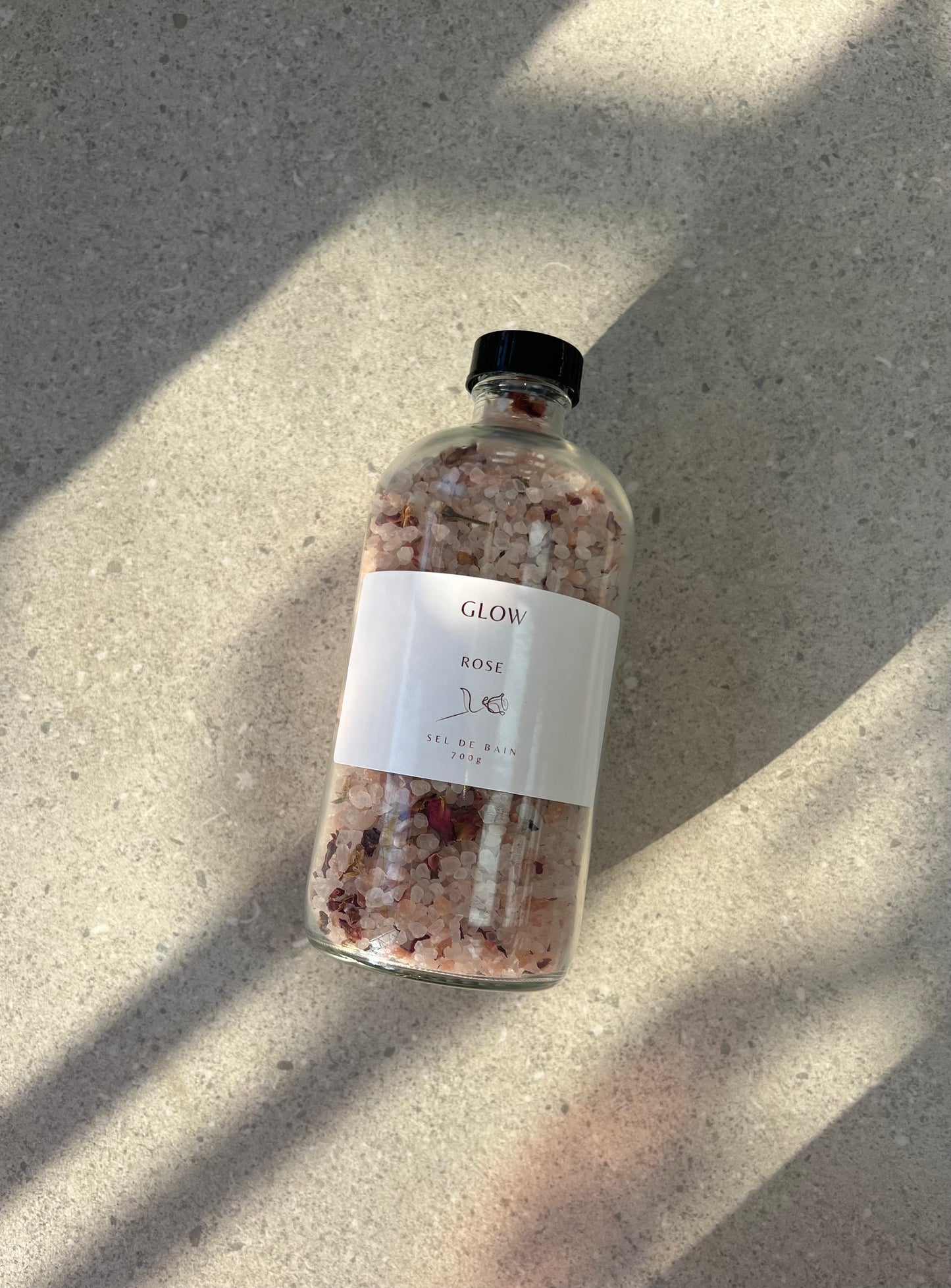 Sel de bain - Quartz Rose