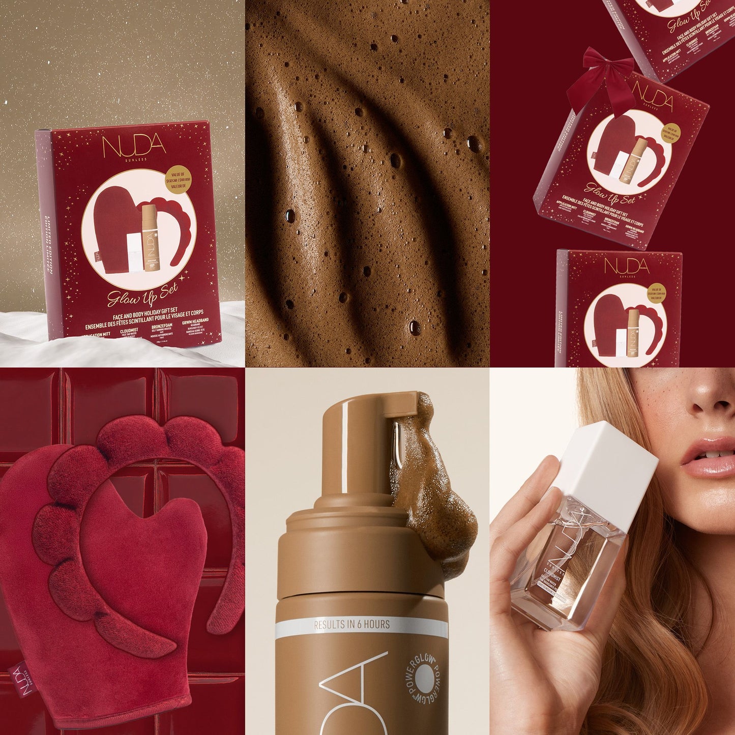 Glow up Ensemble des fêtes