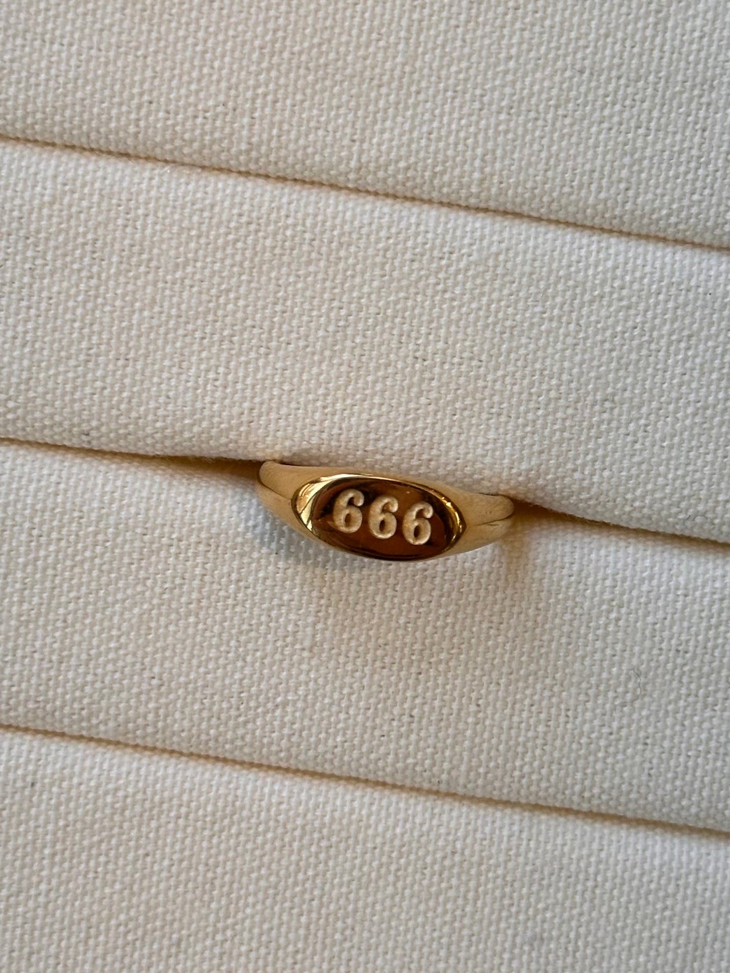 Bague 666 - Or