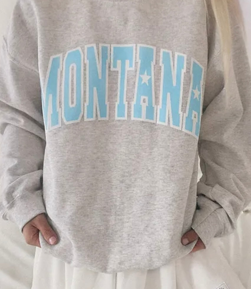 Crewneck Montana Bleu