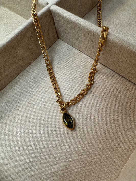 Collier Olive - Or