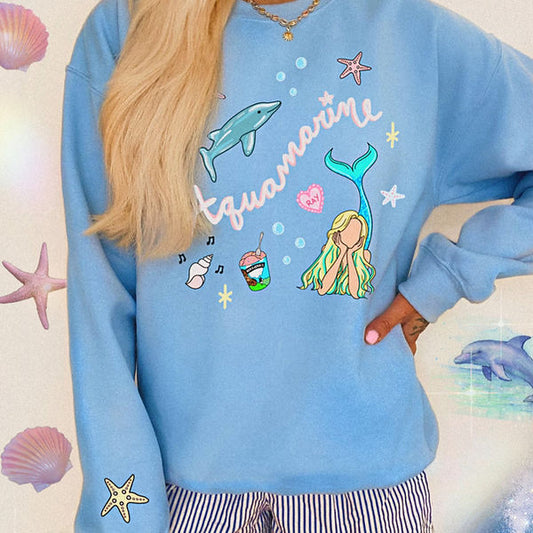 Crewneck Aquamarine
