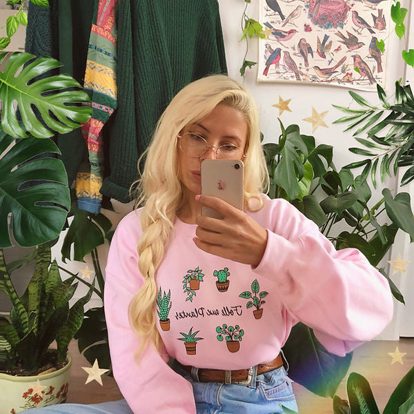 Crewneck Folle aux plantes