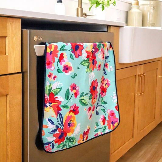 Linge à vaisselle en microfibre – Fleur de printemps