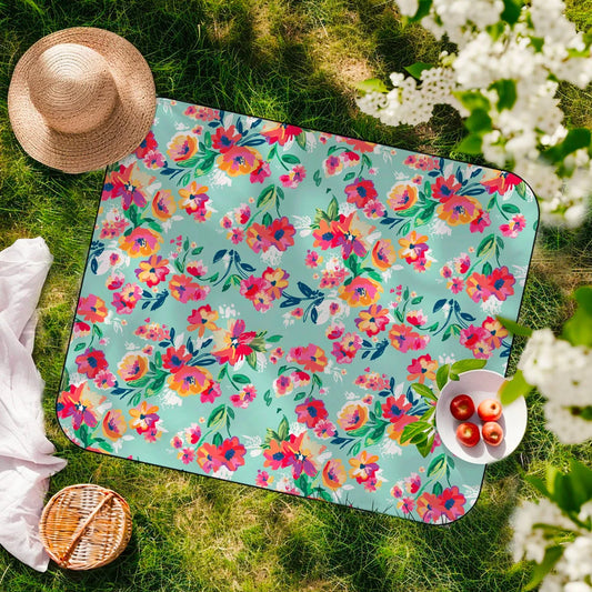 Serviette en microfibre XXL – Fleur de printemps